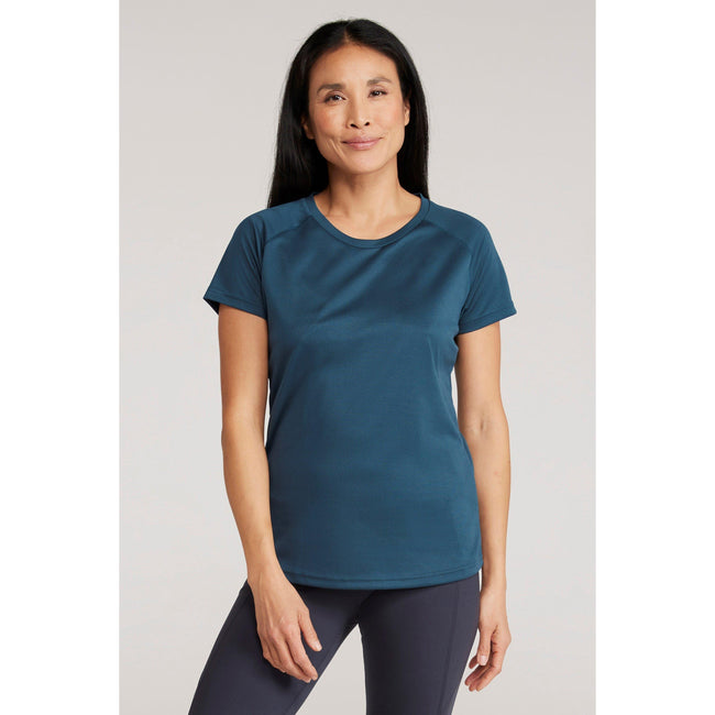 Dark Green - Front - Mountain Warehouse Womens-Ladies Endurance T-Shirt