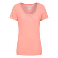 Coral - Front - Mountain Warehouse Womens-Ladies Agra T-Shirt