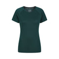 Green - Front - Mountain Warehouse Womens-Ladies Quick Dry T-Shirt