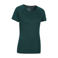 Green - Back - Mountain Warehouse Womens-Ladies Quick Dry T-Shirt