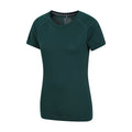 Green - Side - Mountain Warehouse Womens-Ladies Quick Dry T-Shirt