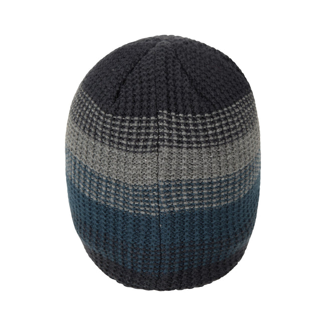 Dark Grey - Back - Mountain Warehouse Mens Mirka Borg Lined Beanie