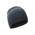 Dark Grey - Side - Mountain Warehouse Mens Mirka Borg Lined Beanie