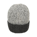 Grey - Back - Mountain Warehouse Mens Contrast Knitted Thinsulate Beanie