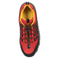 Red - Pack Shot - Mountain Warehouse Childrens-Kids Bolt Waterproof Trainers