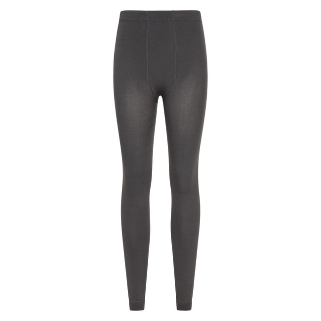 Grey - Front - Mountain Warehouse Womens-Ladies Fluffy Fleece Lined Thermal Leggings
