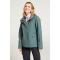 Khaki Green - Pack Shot - Mountain Warehouse Womens-Ladies Thunderstorm II 3 in 1 Waterproof Jacket