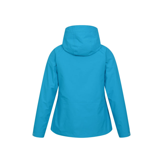 Bright Blue - Back - Mountain Warehouse Womens-Ladies Thunderstorm II 3 in 1 Waterproof Jacket