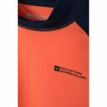 Bright Orange - Lifestyle - Mountain Warehouse Childrens-Kids Long-Sleeved Rash Top