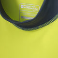 Light Grey-Yellow - Lifestyle - Mountain Warehouse Childrens-Kids Long-Sleeved Rash Top