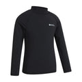 Black - Back - Mountain Warehouse Childrens-Kids Long-Sleeved Rash Top