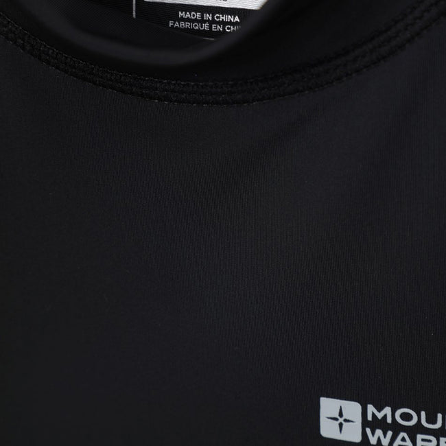 Black - Lifestyle - Mountain Warehouse Childrens-Kids Long-Sleeved Rash Top