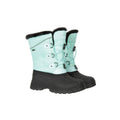 Light Blue - Front - Mountain Warehouse Childrens-Kids Whistler Adaptive Snow Boots