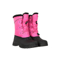 Pink - Front - Mountain Warehouse Childrens-Kids Whistler Adaptive Snow Boots