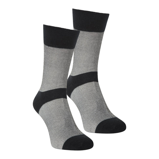 Black - Front - Mountain Warehouse Unisex Adult IsoCool Liner Socks (Pack of 2)