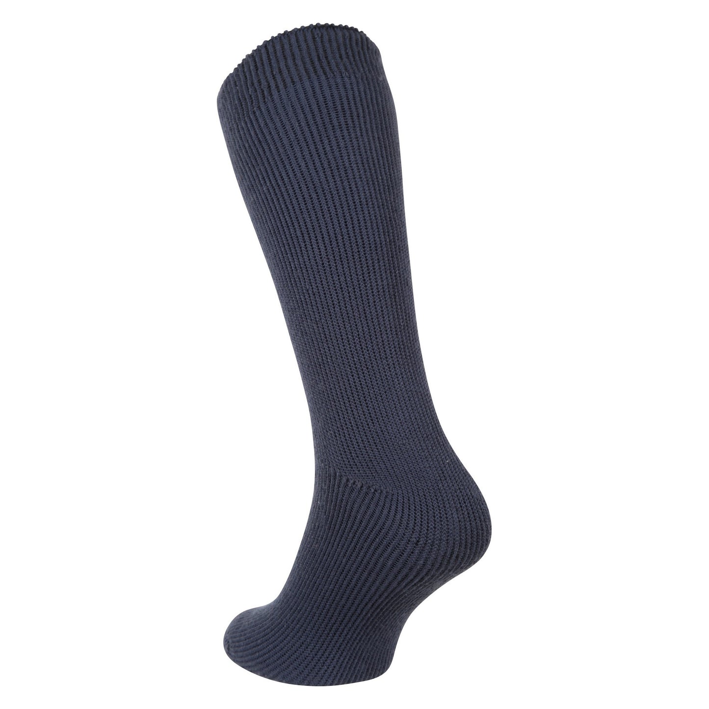 Navy - Back - Mountain Warehouse Mens Ribbed Thermal Socks