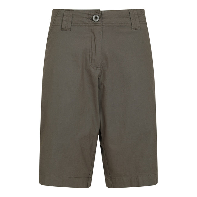 Light Khaki - Front - Mountain Warehouse Womens-Ladies Coast Stretch Shorts