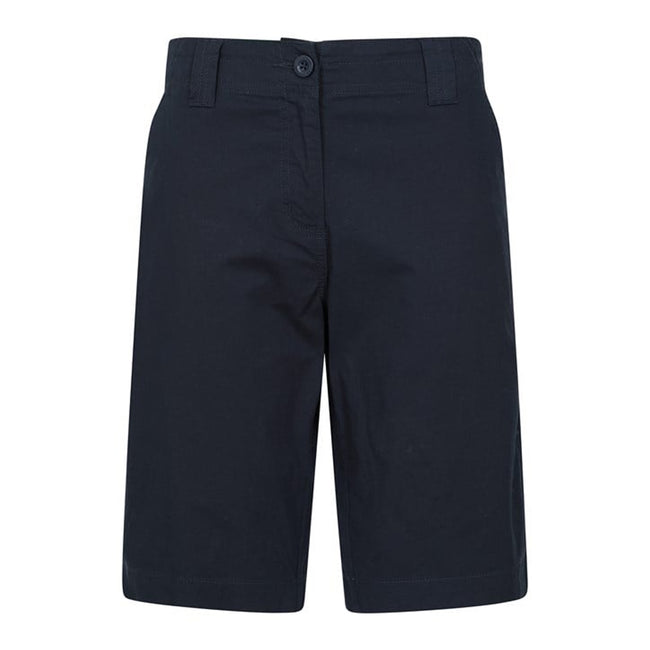 Navy - Front - Mountain Warehouse Womens-Ladies Coast Stretch Shorts