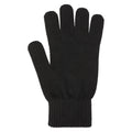 Black - Front - Mountain Warehouse Mens Knitted Everyday Gloves