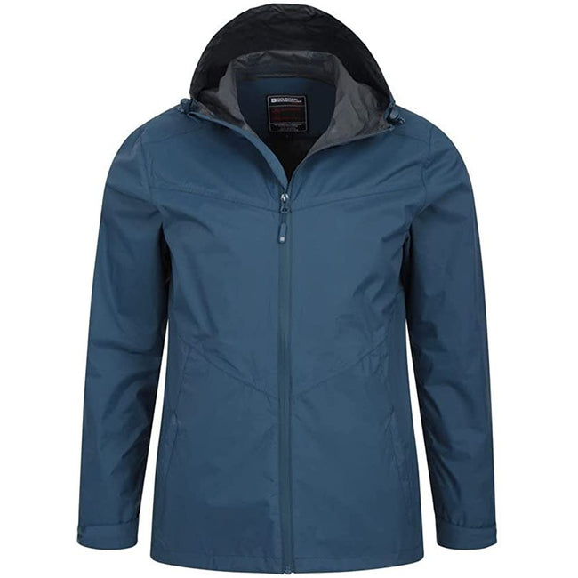 Blue - Back - Mountain Warehouse Mens Rift Extreme 2.5 Layer Waterproof Jacket