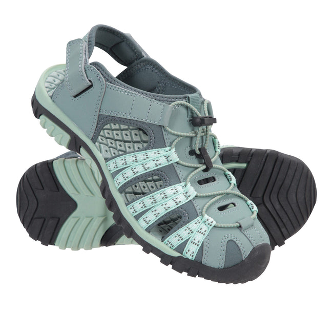 Grey - Front - Mountain Warehouse Womens-Ladies Trek Sandals
