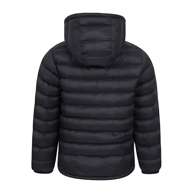 Black - Lifestyle - Mountain Warehouse Childrens-Kids Seasons Water Resistant Padded Jacket