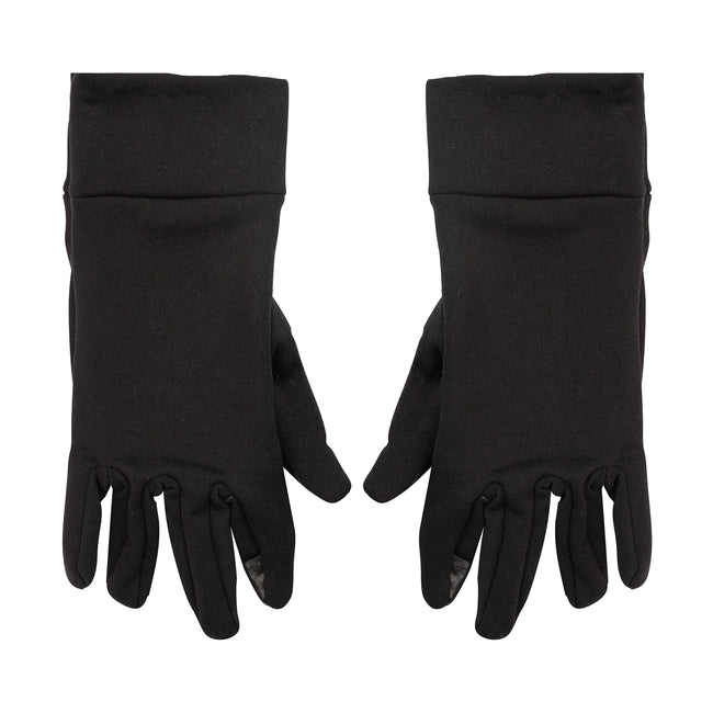 Black - Back - Mountain Warehouse Womens-Ladies Touch Screen Lined Gloves