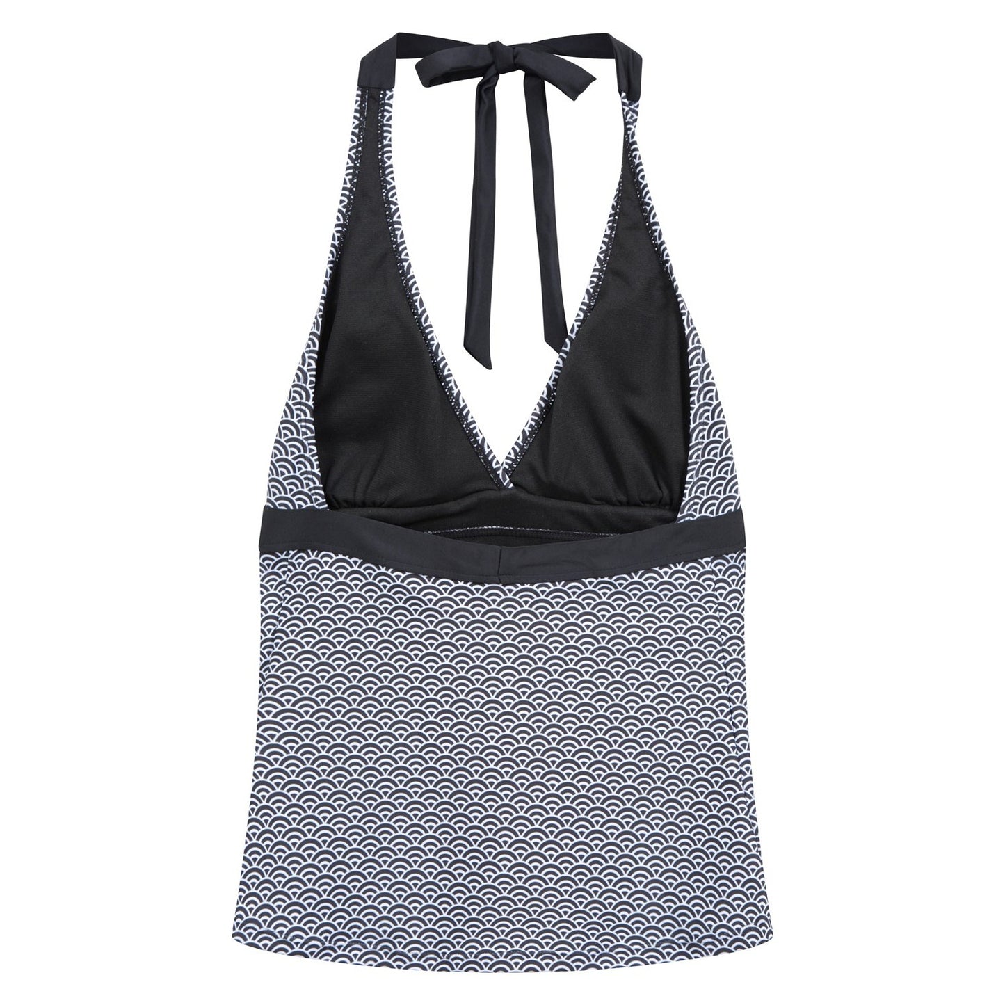Black - Pack Shot - Mountain Warehouse Womens-Ladies Ocean Notion Tankini Set
