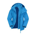 Cobalt Blue - Side - Mountain Warehouse Childrens-Kids Fell 3 in 1 Jacket