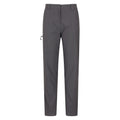 Grey - Front - Mountain Warehouse Womens-Ladies Hiker Stretch Short Winter Trousers