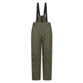 Green - Front - Mountain Warehouse Mens Regular Dusk II Ski Trousers