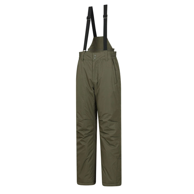 Green - Back - Mountain Warehouse Mens Regular Dusk II Ski Trousers