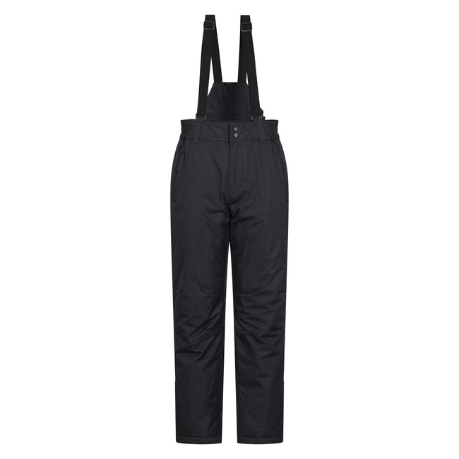 Black - Front - Mountain Warehouse Mens Regular Dusk II Ski Trousers