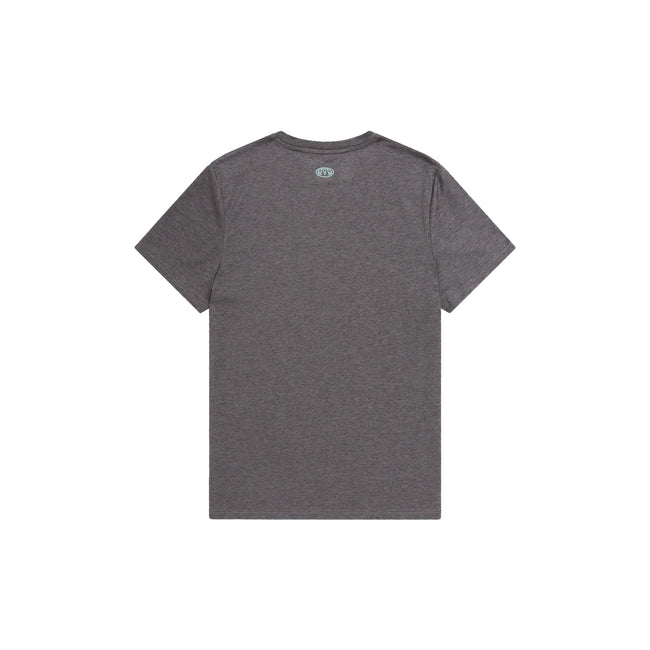 Charcoal - Back - Animal Mens Latero Logo Swimming T-Shirt
