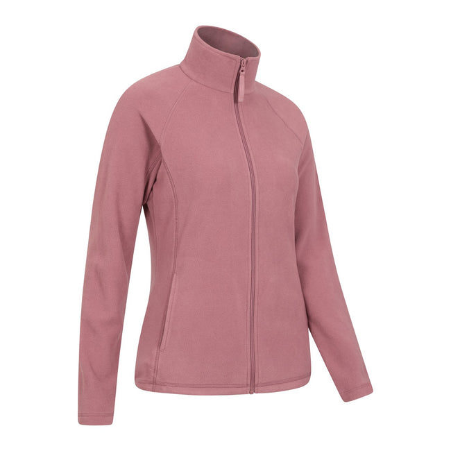 Bright Pink - Back - Mountain Warehouse Womens-Ladies Raso Fleece Jacket