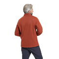Rust - Back - Mountain Warehouse Mens Beta Contrast Zip Top