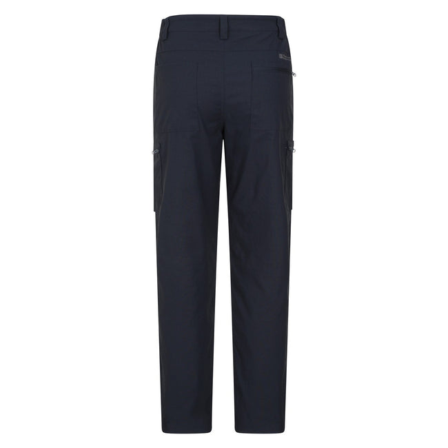 Dark Blue - Back - Mountain Warehouse Mens Trek II Short Winter Trousers