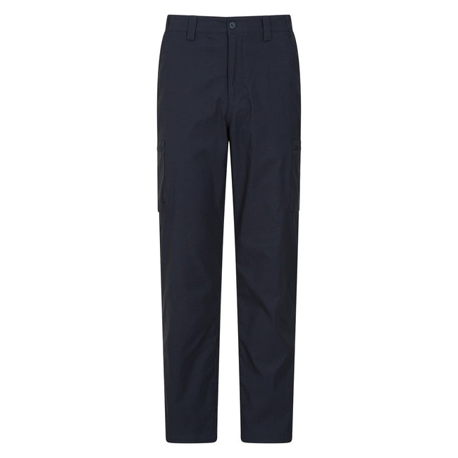 Dark Blue - Front - Mountain Warehouse Mens Trek II Short Winter Trousers