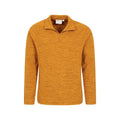 Mustard - Lifestyle - Mountain Warehouse Mens Snowdon II Fleece Top