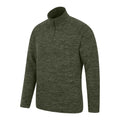 Green - Side - Mountain Warehouse Mens Snowdon II Fleece Top
