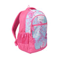 Pink-Blue - Side - Mountain Warehouse Childrens-Kids Printed 20L Backpack
