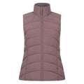 Taupe - Front - Mountain Warehouse Womens-Ladies Opal Padded Gilet
