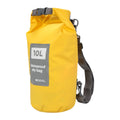 Yellow - Side - Mountain Warehouse Waterproof 10L Dry Bag