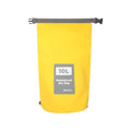 Yellow - Close up - Mountain Warehouse Waterproof 10L Dry Bag