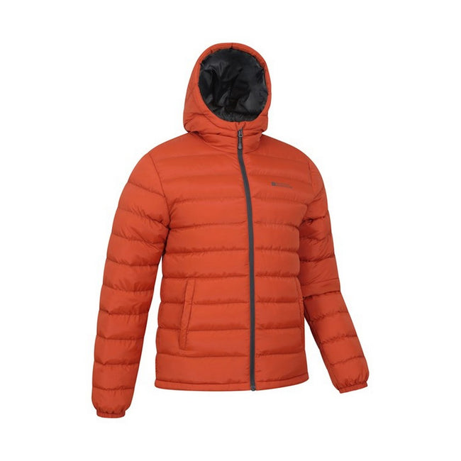 Rust - Side - Mountain Warehouse Mens Seasons II Camo Padded Jacket