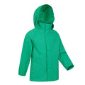 Green - Back - Mountain Warehouse Childrens-Kids Pakka II Waterproof Jacket