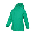 Green - Lifestyle - Mountain Warehouse Childrens-Kids Pakka II Waterproof Jacket