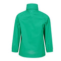Green - Pack Shot - Mountain Warehouse Childrens-Kids Pakka II Waterproof Jacket