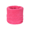Fuchsia - Front - Mountain Warehouse Childrens-Kids Sherpa Fleece Neck Gaiter