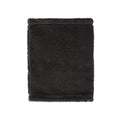 Black - Side - Mountain Warehouse Childrens-Kids Sherpa Fleece Neck Gaiter